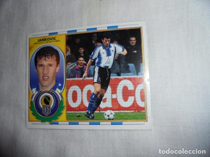 Fu&szlig;ball-Sticker: LIGA 96-97 EDICIONES ESTE.HERCULES CLUB DE FUTBOL.JANKOVIC