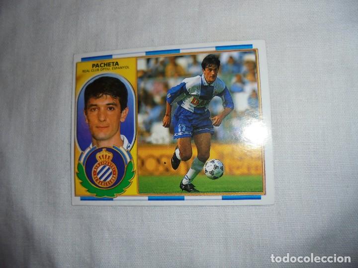 Fu&szlig;ball-Sticker: LIGA 96-97 EDICIONES ESTE.REAL CLUB DEPORTIVO ESPANYOL.PACHETA