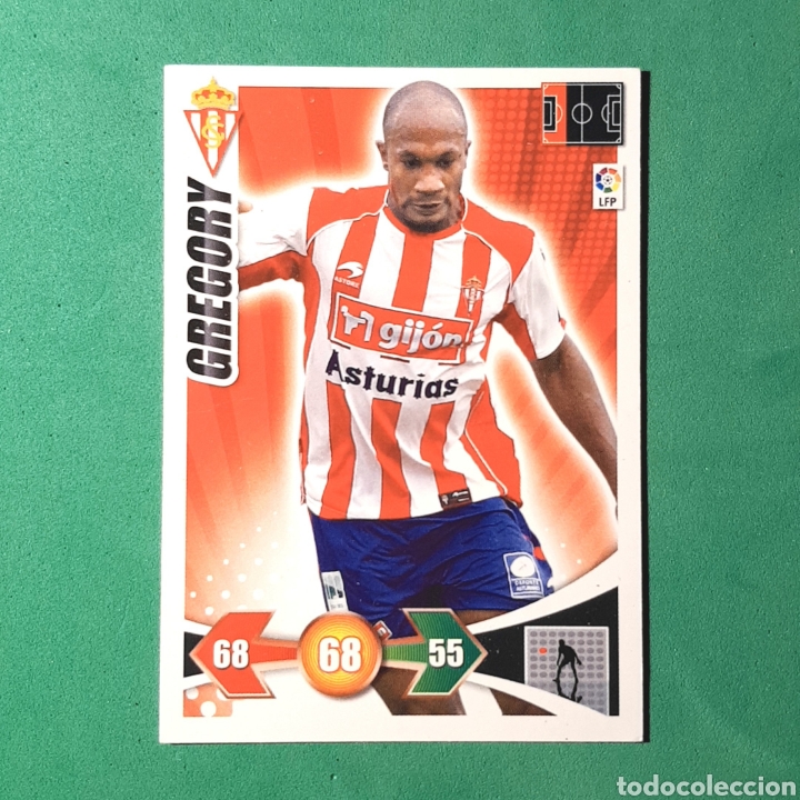 Cromos de f&uacute;tbol: CROMO ADRENALYN 2009-2010 - SPORTING - GREGORY - Foto 1