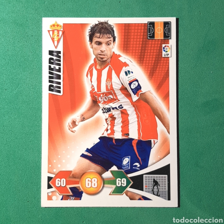 Cromos de f&uacute;tbol: CROMO ADRENALYN 2009-2010 - SPORTING - RIVERA - Foto 1