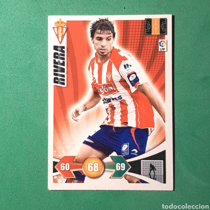 Cromos de f&uacute;tbol: CROMO ADRENALYN 2009-2010 - SPORTING - RIVERA - Foto 1