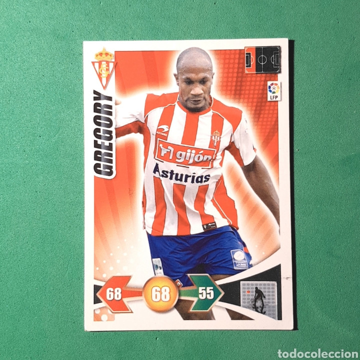 Cromos de f&uacute;tbol: CROMO ADRENALYN 2009-2010 - SPORTING - GREGORY - Foto 1