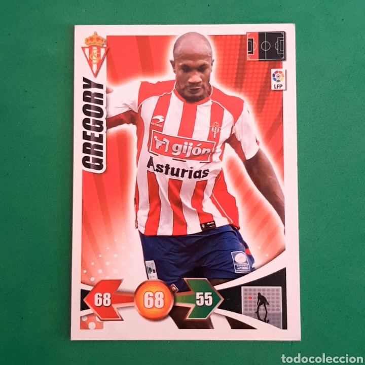 Cromos de f&uacute;tbol: CROMO ADRENALYN 2009-2010 - SPORTING - GREGORY - Foto 1