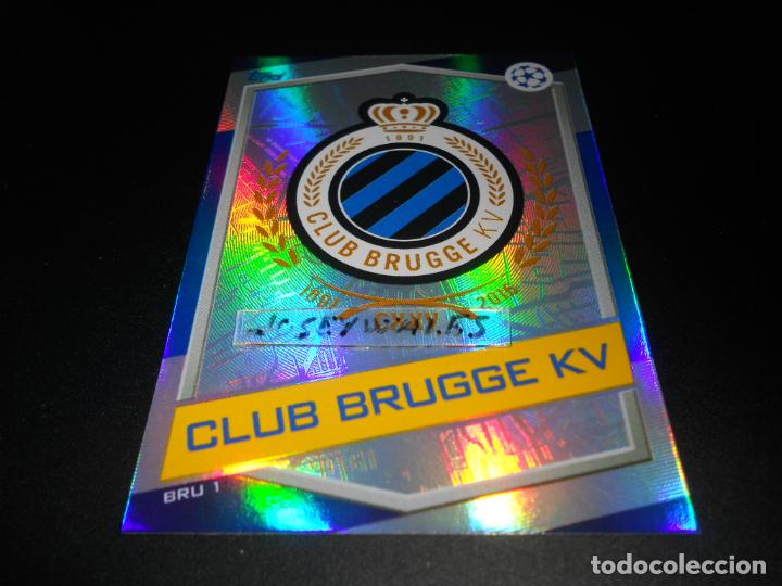 1 escudo logo club brugge kv cromos cards champ - Buy Collectible football  stickers on todocoleccion