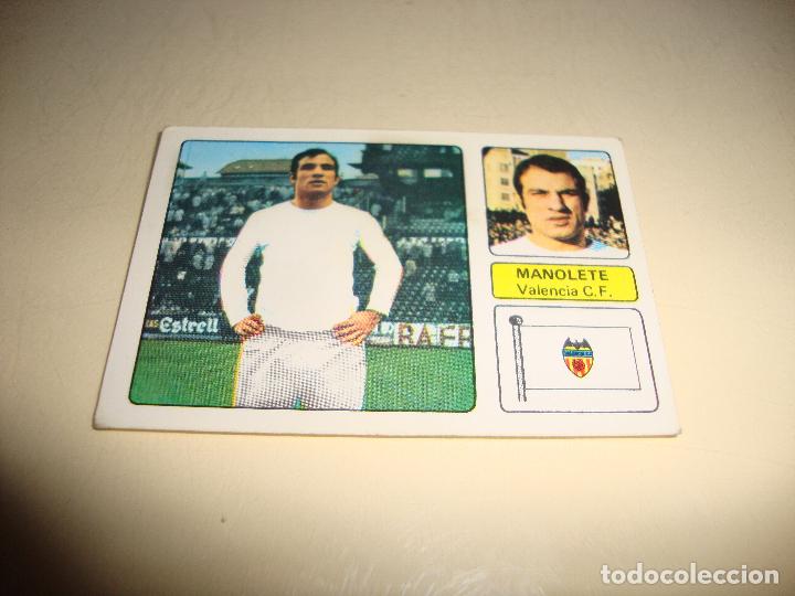 Cromos de f&uacute;tbol: (TC-123) CROMO FUTBOL CAMPEONATO DE LIGA 1973 74 FHER MANOLETE