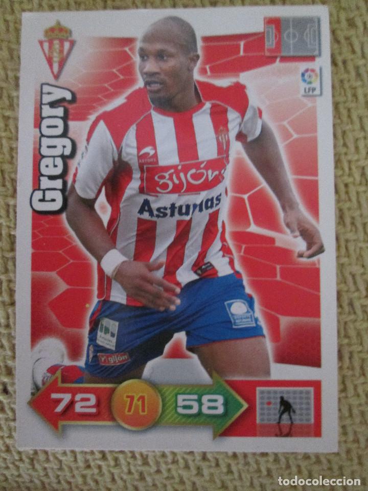 Cromos de f&uacute;tbol: ADRENALYN 2010 2011 - GREGORYI - SPORTING - NUEVO. - Foto 1