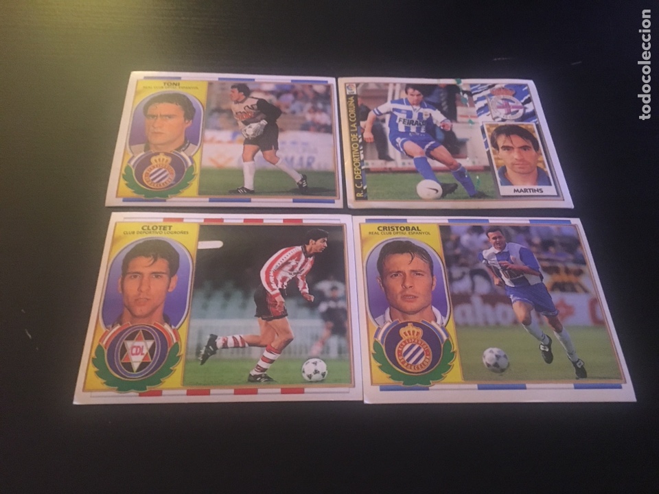 Football Stickers: Este sin pegar 1996 1997 96 97 logro&ntilde;es clotet