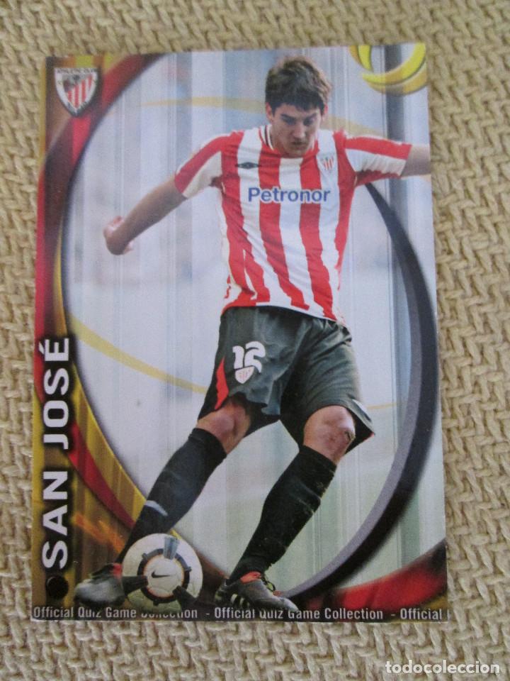 Cartes &agrave; collectionner de Football: FICHA PANINI OFFICIAL QUIZ GAME COLLECTION 2010/2011/ LIGA MUNDICROMO SAN JOSE ATHLETIC