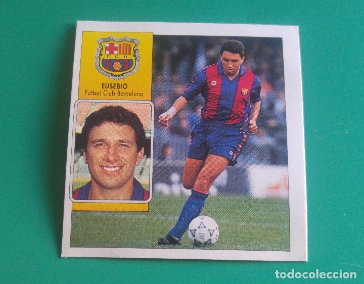 Cromos de f&uacute;tbol: EUSEBIO - BARCELONA - EDICIONES ESTE 1992-93 - DESPEGADO - 92/93 - Foto 1