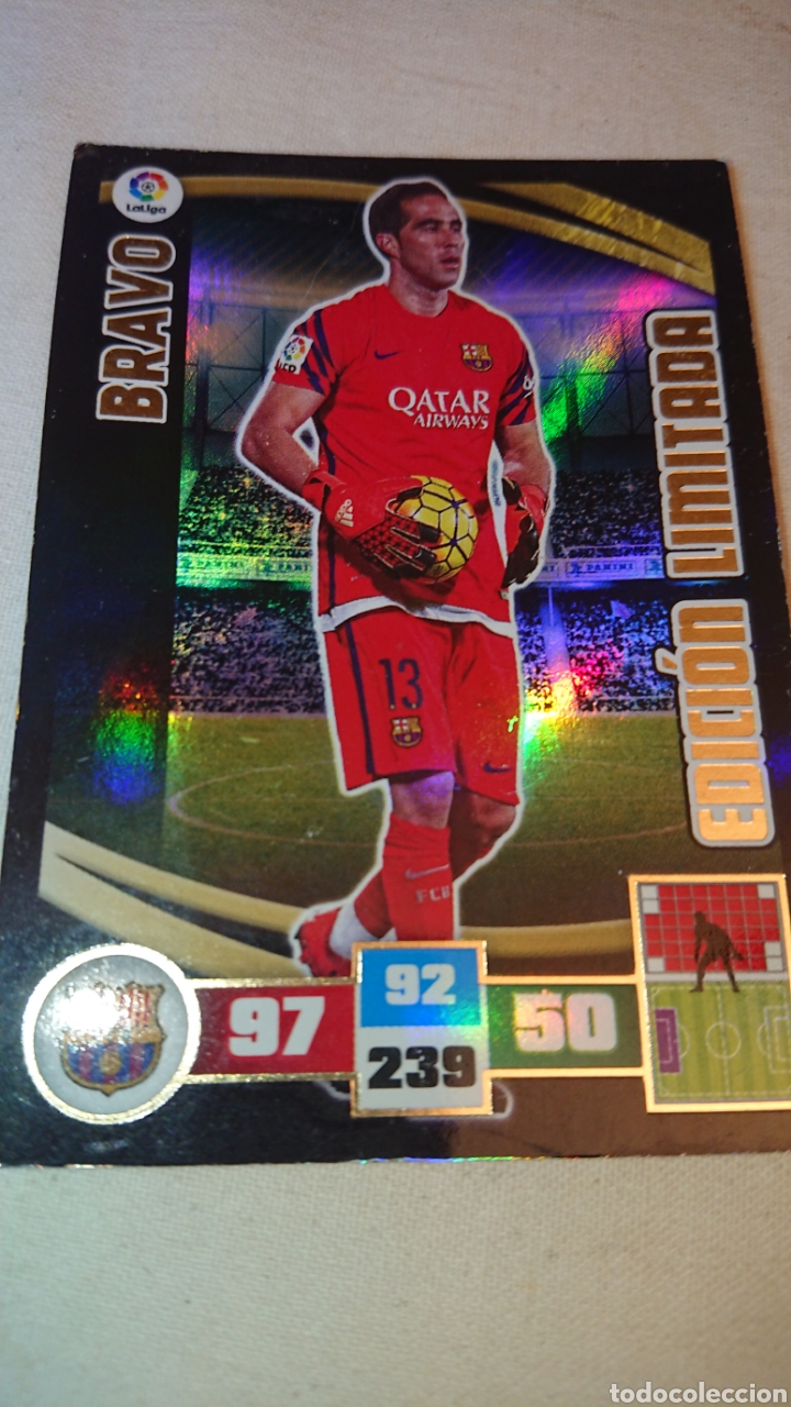 Cromos de f&uacute;tbol: Bravo Edicion Limitada Adrenalyn 2015 2016 - Foto 1