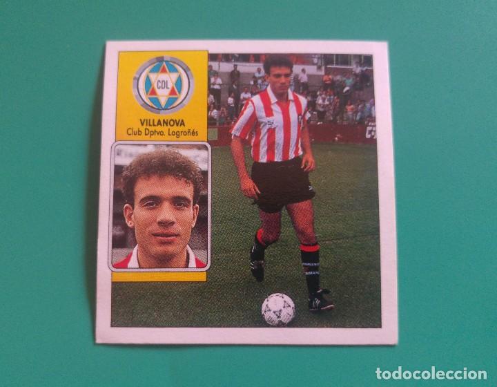 Cromos de f&uacute;tbol: VILLANOVA - LOGRO&Ntilde;&Eacute;S - EDICIONES ESTE 1992-93 - DESPEGADO - 92/93 - Foto 1