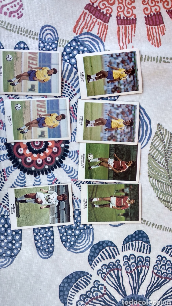 Cromos de f&uacute;tbol: 35 cromos 84-85 editorial maga - Foto 3
