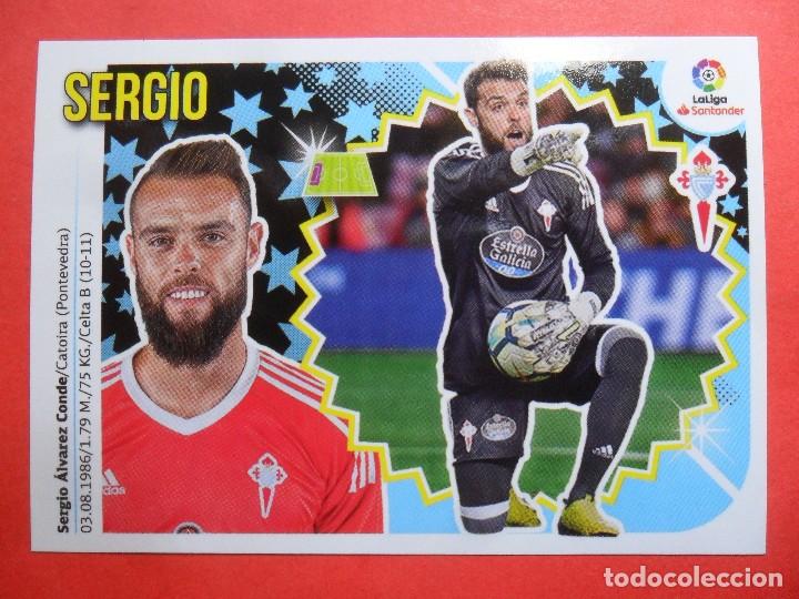 Cromos de f&uacute;tbol: ESTE 2018 2019 - 1 SERGIO - CELTA - PANINI - 18 19 - Foto 1