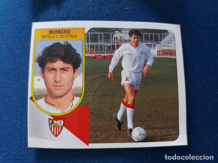 Cromos de f&uacute;tbol: 91/92 ESTE. baja SEVILLA herrero - Foto 1