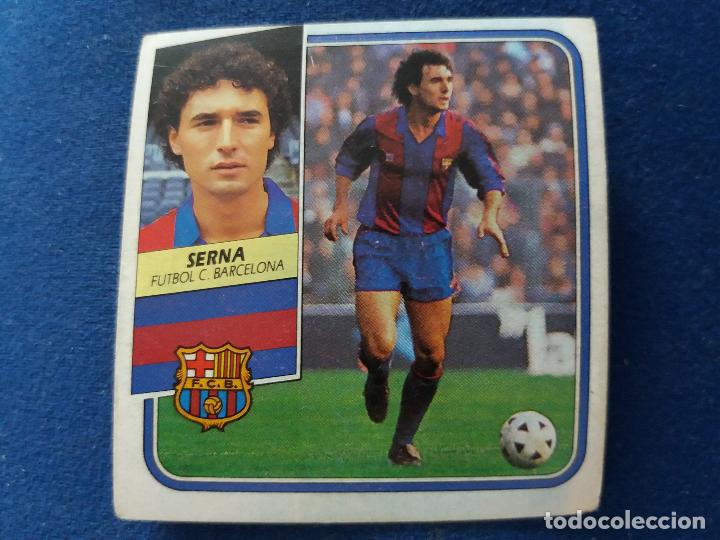 Cromos de f&uacute;tbol: 89/90 ESTE. NUNCA PEGADO BARCELONA serna - Foto 1
