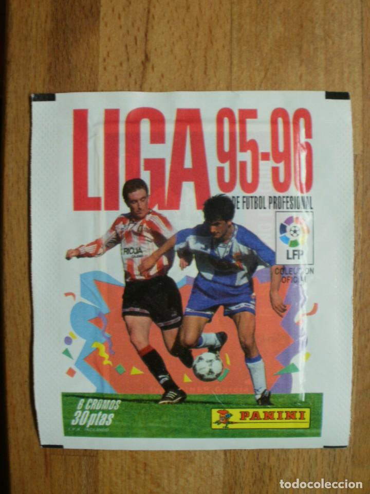 Cromos de f&uacute;tbol: SOBRE SIN ABRIR DE LIGA 95-96 PANINI