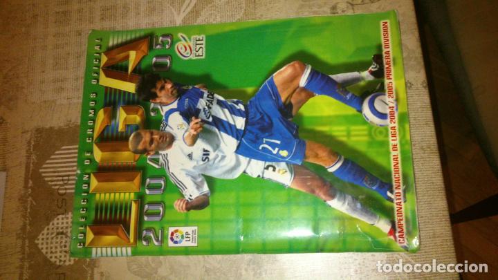 Cromos de f&uacute;tbol: EDICIONES ESTE ALBUM 2004 / 2005 04 / 05 499 CROMOS CON MUCHISIMOS DOBLES CASI COMPLETO VER FOTOS