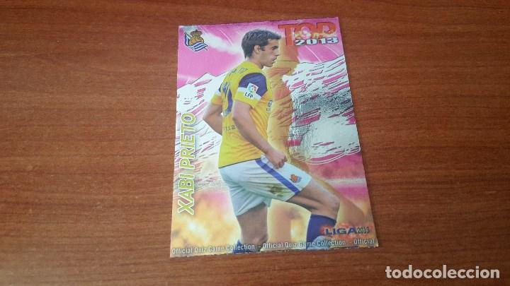 Fu&szlig;ball-Sticker: MUNDICROMO LAS FICHAS DE LA LIGA 2013 OFFICIAL QUIZ GAME COLLECTION TOP XABI PRIETO
