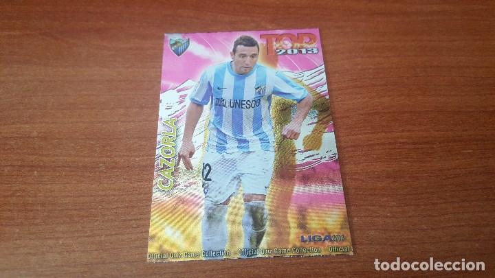 Fu&szlig;ball-Sticker: MUNDICROMO LAS FICHAS DE LA LIGA 2013 OFFICIAL QUIZ GAME COLLECTION TOP CAZORLA