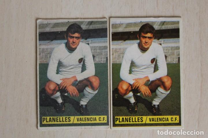 Figurine di Calcio: ESTE 74 75 PLANELLES DOBLE COLOR RECUPERADOS DE &Aacute;LBUM
