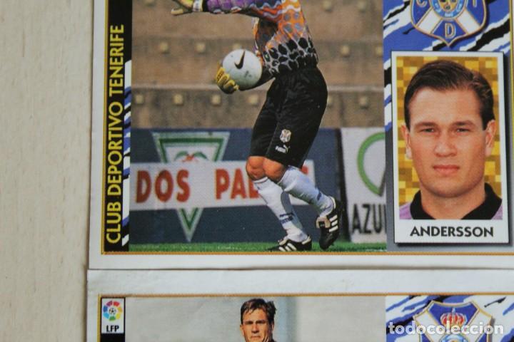 Cromos de f&uacute;tbol: ESTE 97 98 ANDERSSON 2 VARIEDADES - Foto 2