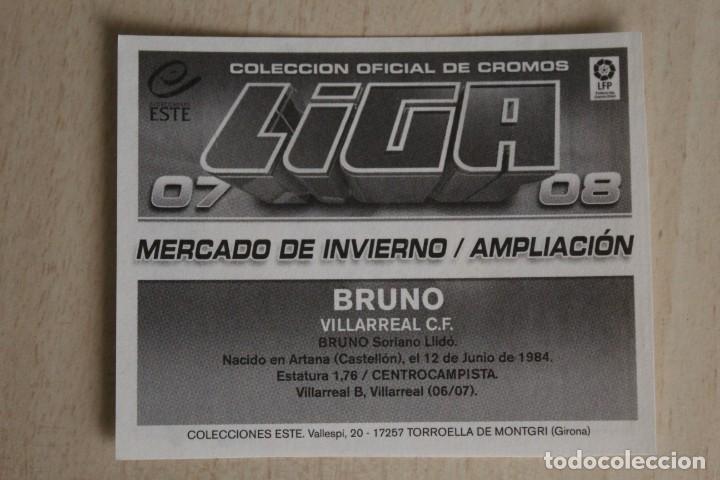 Cromos de f&uacute;tbol: ESTE 07 08 BRUNO MERCADO INVIERNO - Foto 2