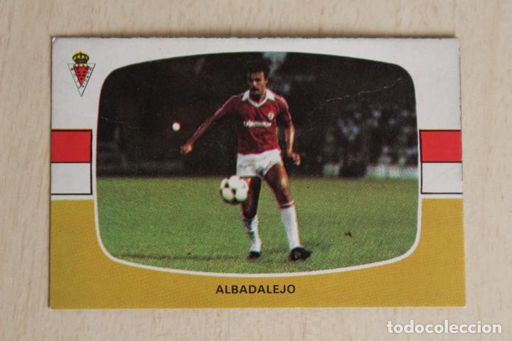 Cromos de f&uacute;tbol: CANO 84 85 ALBALADEJO - Foto 1