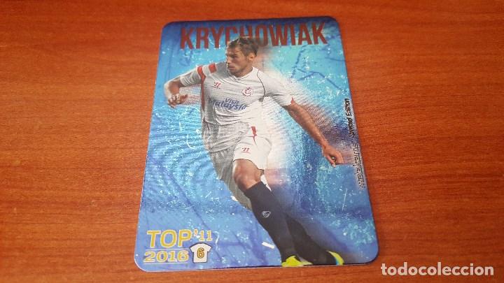 Cromos de F&uacute;tbol: MUNDICROMO LAS FICHAS DE LA LIGA 2016 OFFICIAL QUIZ GAME COLLECTION KRYCHOWIAK. TOP&acute;11