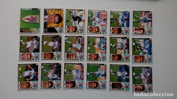Fu&szlig;ball-Sticker: MANUEL COMPOSTELA LIGA EDICIONES ESTE 97 98 1997 1998 SIN PEGAR PANINI ALBUM EQUIPO