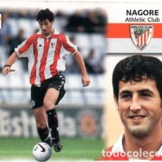 Cromos de Fútbol: LIGA 1999/2000. NAGORE. ATHLETIC CLUB. COLECCIONES ESTE. SIN PEGAR.