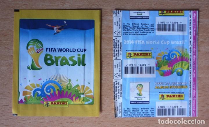 Cromos de F&uacute;tbol: SOBRE DE CROMOS SIN ABRIR MUNDIAL BRASIL 2014 14 VERSION FRANCIA PANINI