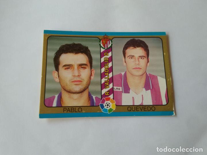 Cromos de F&uacute;tbol: CROMO LIGA 1994-1995 F&Uacute;TBOL TOTAL 94-95 MUNDICROMO 1&ordf; DIVISI&Oacute;N VALLADOLID: PABLO Y QUEVEDO (N&ordm; 151)