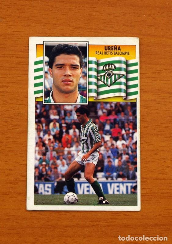 Fu&szlig;ball-Sticker: Betis - Ure&ntilde;a - Liga 1990-1991, 90-91 - Ediciones Este
