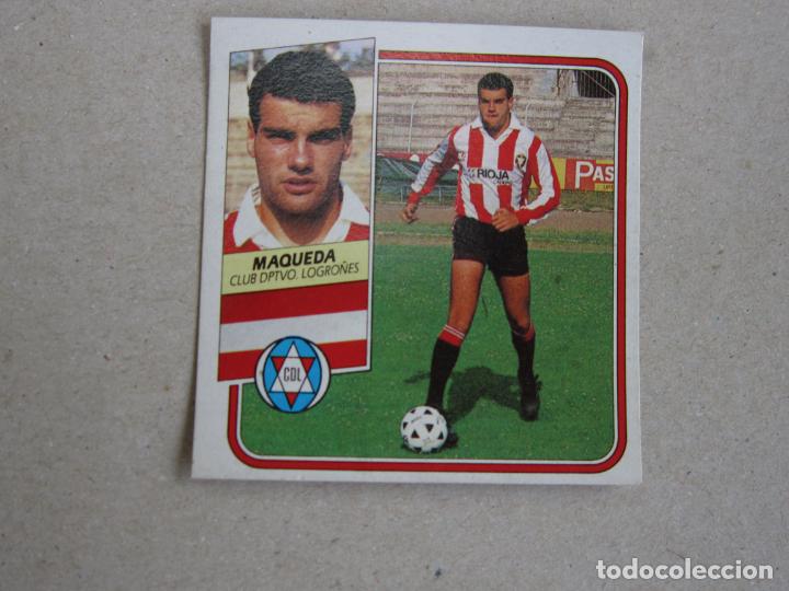 Cromos de f&uacute;tbol: ESTE 89 90 MAQUEDA LOGRO&Ntilde;ES D 1989 1990 - Foto 1
