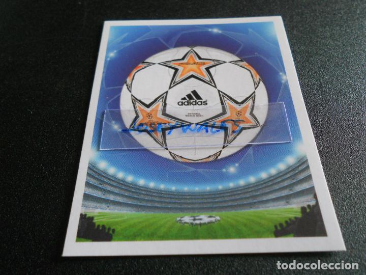 Cromos de f&uacute;tbol: 3 LOGO BALON ADIDAS CROMOS FUTBOL UEFA CHAMPIONS LEAGUE 2007 2008 07 08 PANINI