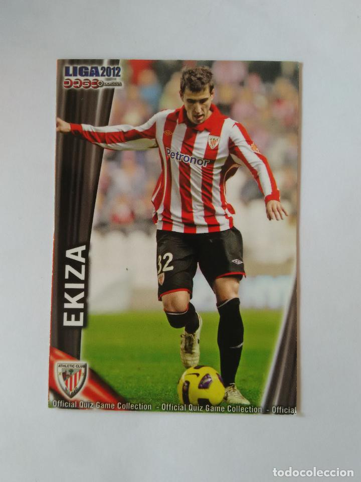 Fu&szlig;ball-Sticker: N&ordm; 144 EKIZA (ATHLETIC CLUB DE BILBAO) - CROMO FICHAS LIGA 11-12 MUNDICROMO 2011-2012