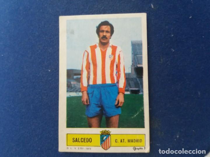 Cromos de f&uacute;tbol: 73/74 ESTE. AT. MADRID SALCEDO - Foto 1