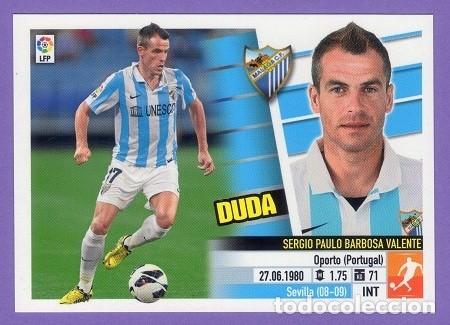 Football Stickers: 10 DUDA M&Aacute;LAGA CF CROMO LIGA EDICIONES ESTE 2013 2014 13 14 NUEVO NUNCA PEGADO