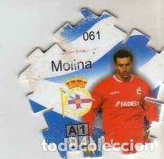 Cromos de f&uacute;tbol: GREFUSA 2004-2005   DEPORTIVO CORU&Ntilde;A--MOLINA N&ordm; 61