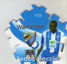 Cromos de f&uacute;tbol: GREFUSA 2004-2005 MALAGA--WANCHOPE N&ordm; 119