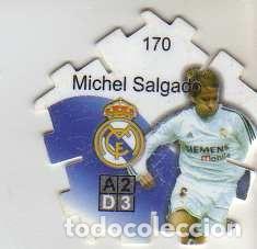 Cromos de f&uacute;tbol: GREFUSA 2004-2005 REAL MADRID--MICHEL SALGADO N&ordm; 170