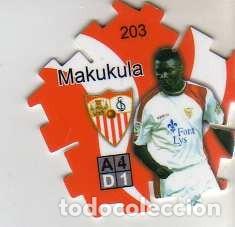 Cromos de f&uacute;tbol: GREFUSA 2004-2005 SEVILLA--MAKUKULA N&ordm; 203