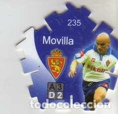 Cromos de f&uacute;tbol: GREFUSA 2004-2005 ZARAGOZA--MOVILLA N&ordm; 235