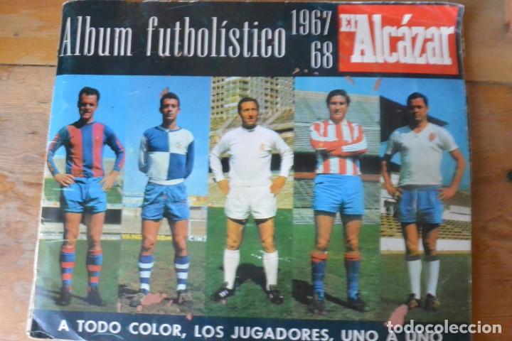 Cromos de f&uacute;tbol: lote 100 cromos INDIVIDUALES ALBUM FUTBOLISTICO EL ALCAZAR. 1968 SE VENDEN SUELTOS A 1 EURO UNIDAD
