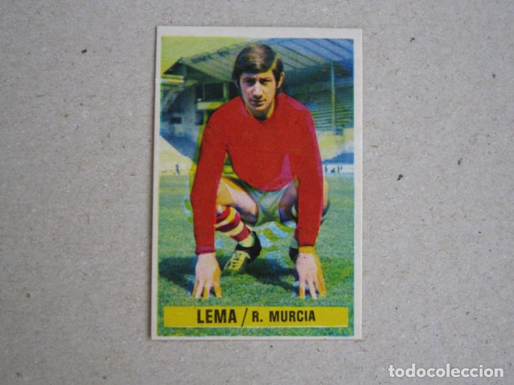 Cromos de f&uacute;tbol: ESTE 74 75 COLOCA LEMA MURCIA 1974 1975 NUEVO