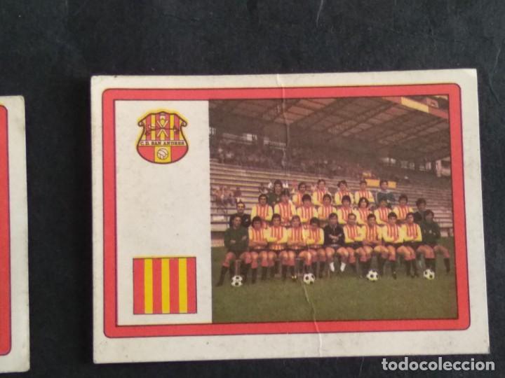 Fu&szlig;ball-Sticker: ALINEACION C.D. SAN ANDRES VULCANO 76 77 RECUPERADO