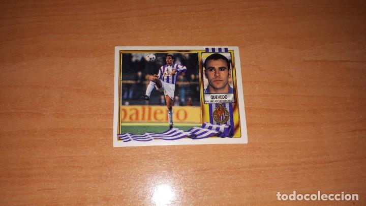 Cromos de F&uacute;tbol: Cromo Quevedo 95-96