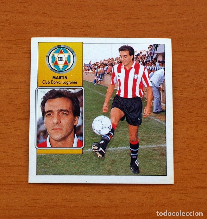 Cromos de f&uacute;tbol: Logro&ntilde;&eacute;s - Martin - Ediciones Este 1992-1993, 92-93 - Nunca pegado - Foto 1