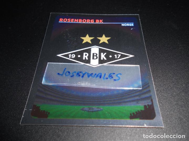 Figurine di Calcio: 485 ESCUDO LOGO ROSENBORG BK CROMOS UEFA CHAMPIONS LEAGUE 2007 2008 07 08