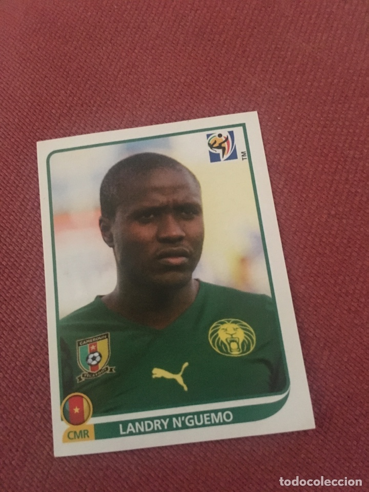 Fu&szlig;ball-Sticker: N,guemo camerun numero 404 Sud&aacute;frica 2010 surafrica panini sin pegar